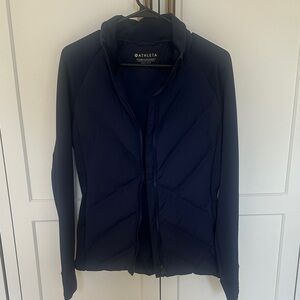Athleta Women's Deep Blue Puffer Jacket
